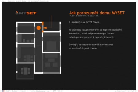 Cesta domem je zážitek = jak porozumět domu MYSET No.2